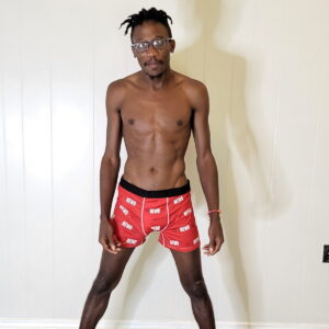 Red Newd Boxer Briefs